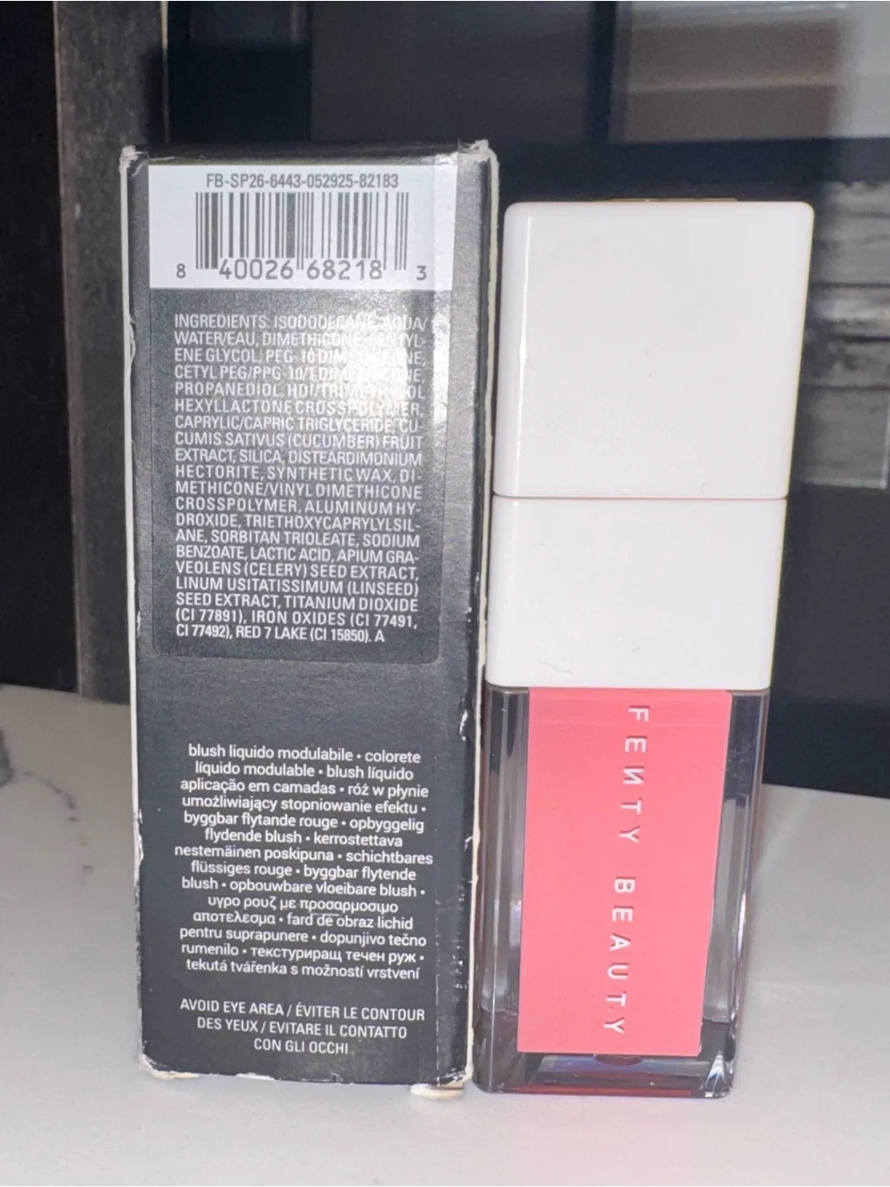 Fenty Beauty Shake ’N Play Buildable Liquid Blush – Bow’Peep 01
